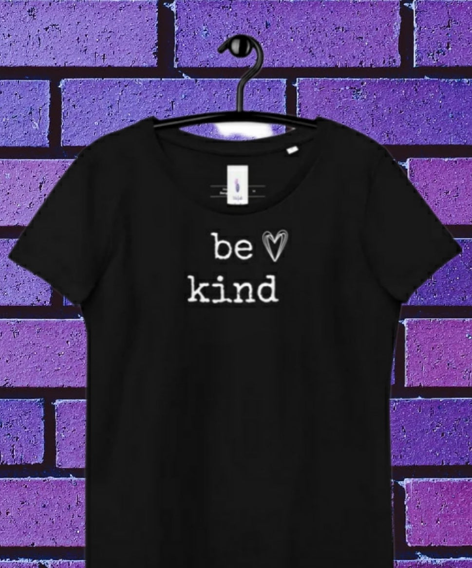Women's Be Kind Cotton Tee On the Go with Princess O