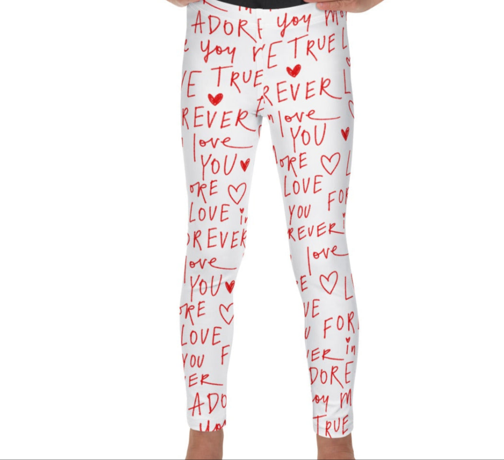 True Love Girls Toddlers Leggings