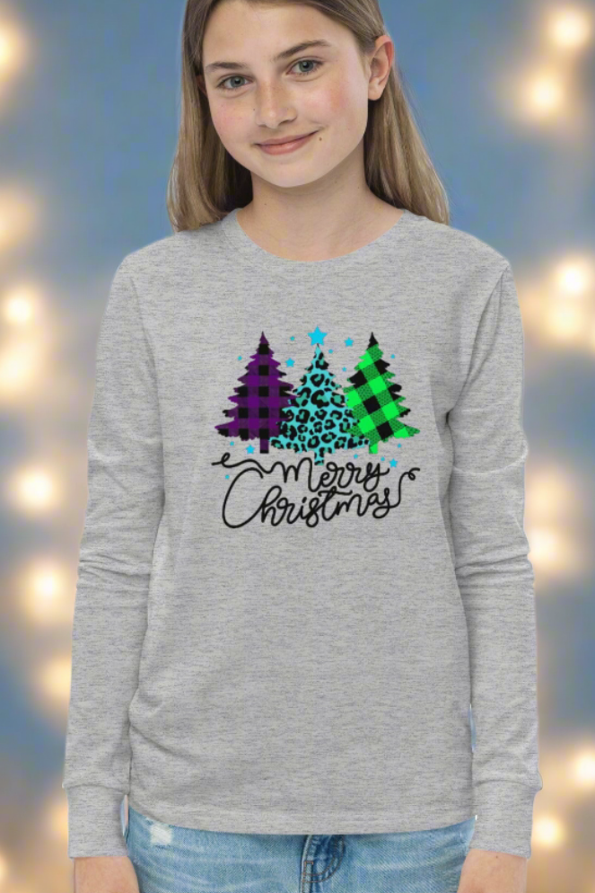 Merry Christmas Cotton Long Sleeve - On the Go with Princess O