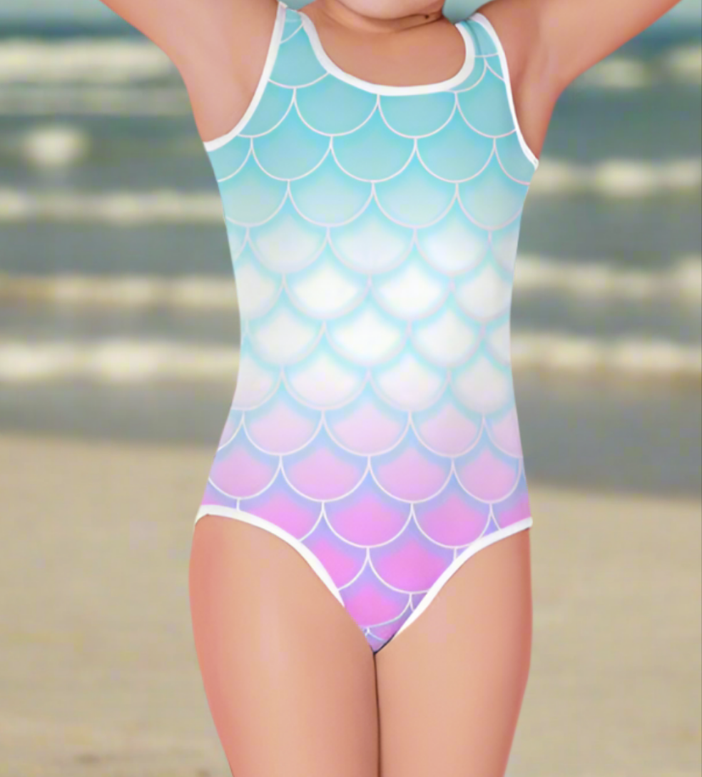 Mermaid Vibes UPF Swimsuit