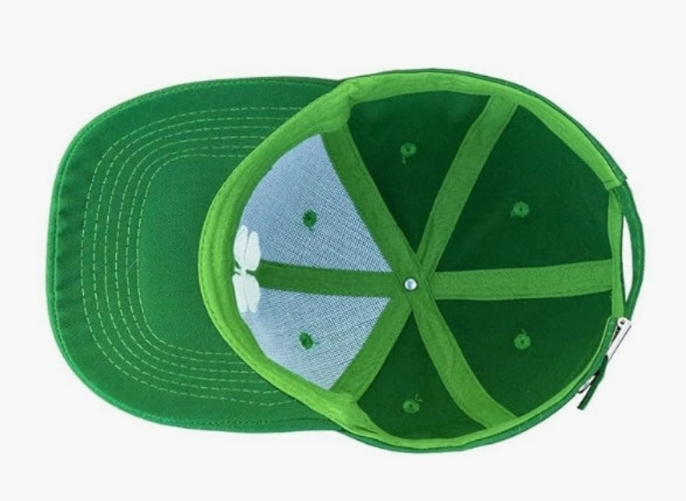 Irish Clover Baseball Cap Hat On the Go with Princess O