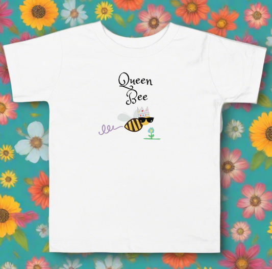 Queen Bee Juniors Womens Tee - On the Go with Princess O