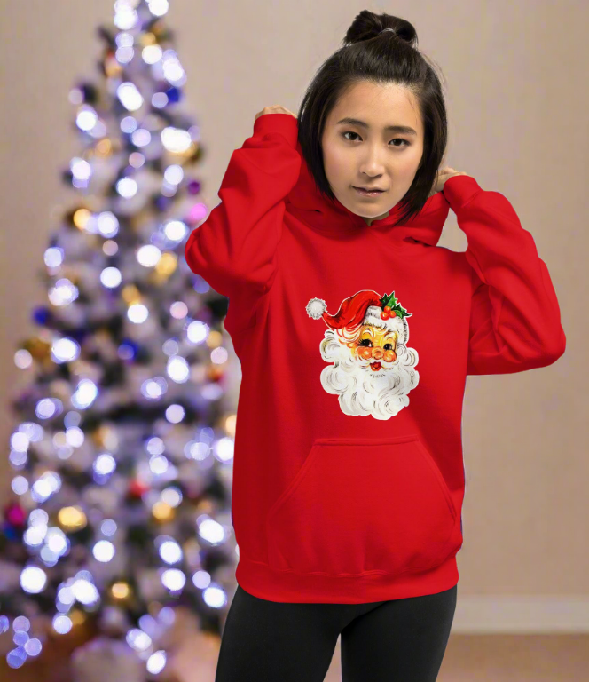 Women's Santa Christmas Hoodie On the Go with Princess O