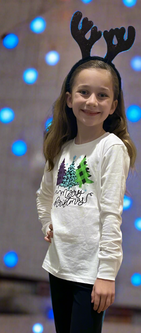 Merry Christmas Cotton Long Sleeve - On the Go with Princess O