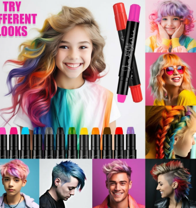 Hair Chalk Color Pens