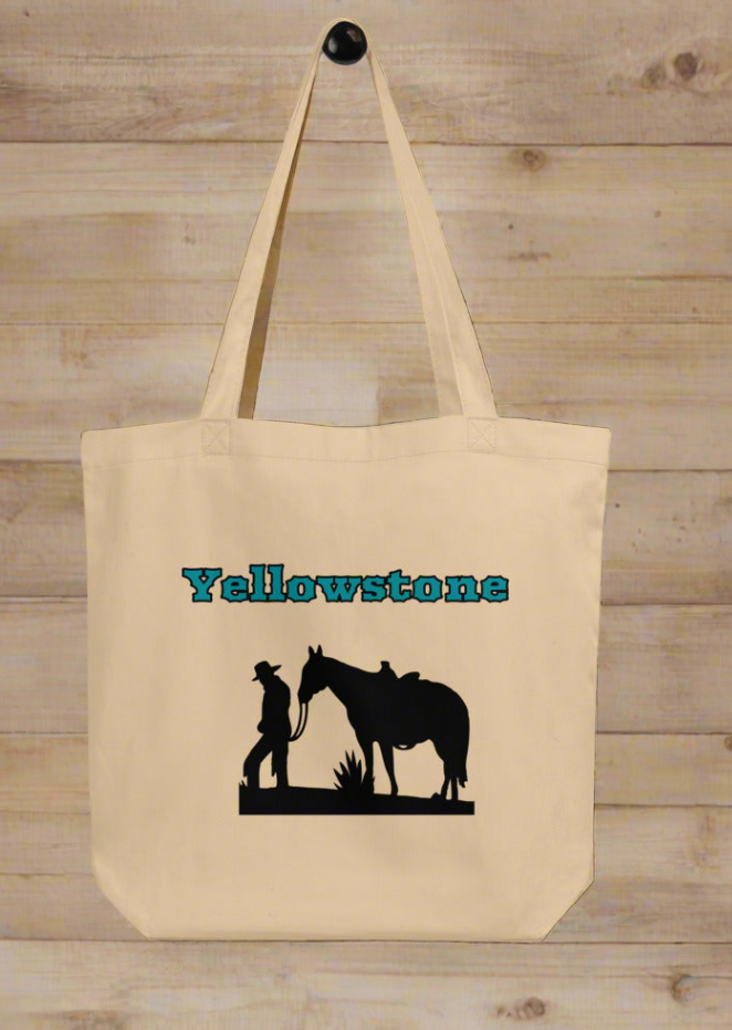 Yellowstone Ranch Cotton Tote - On the Go with Princess O