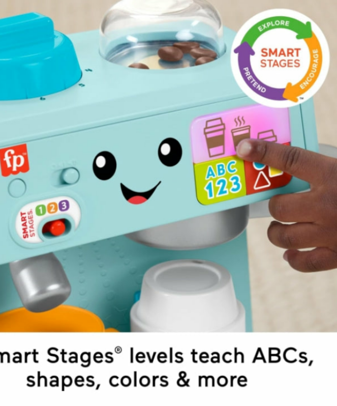 Fisher Price Coffee Cafe Playset On the Go with Princess O