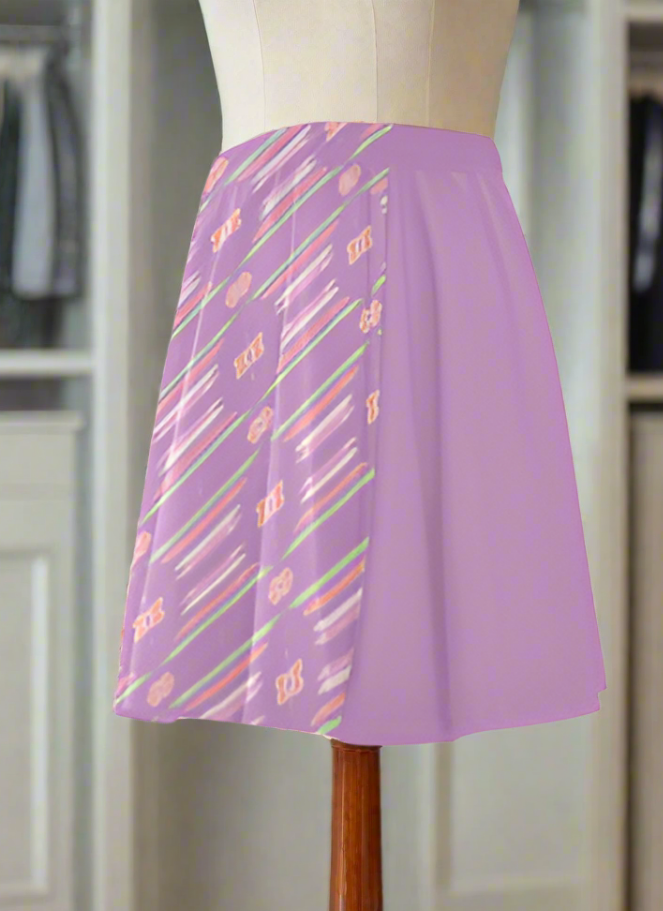 Be Yourself Designer Juniors Womens Skirt - On the Go with Princess O