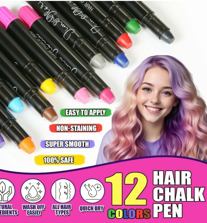 Hair Chalk Color Pens