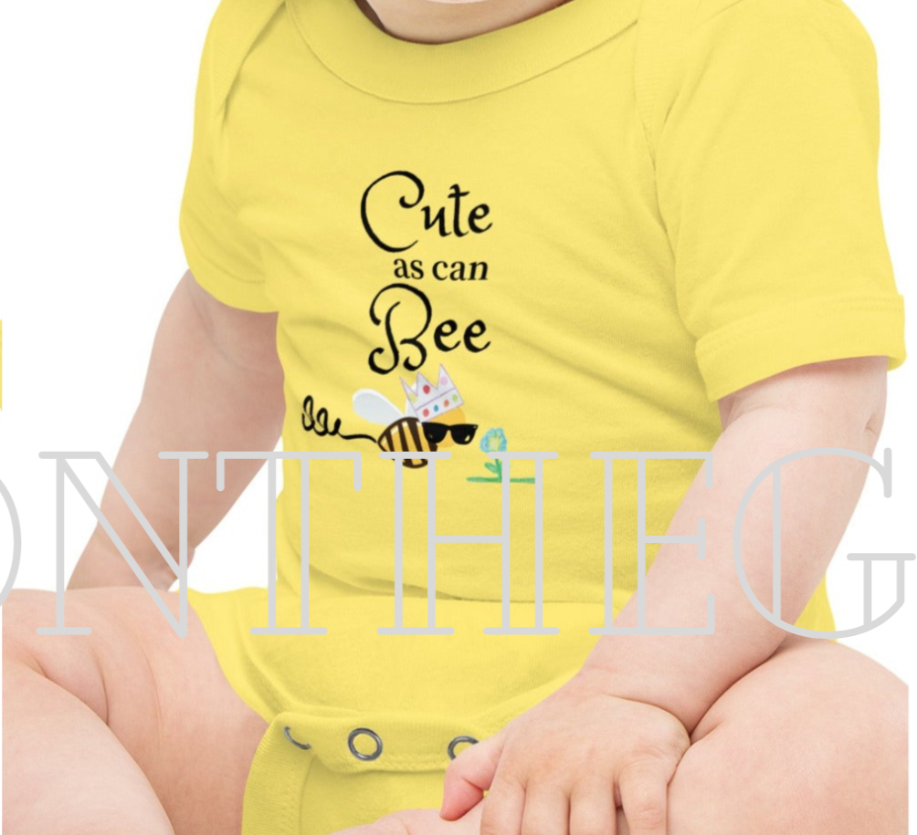Cute as Can Bee Onesie On the Go with Princess O