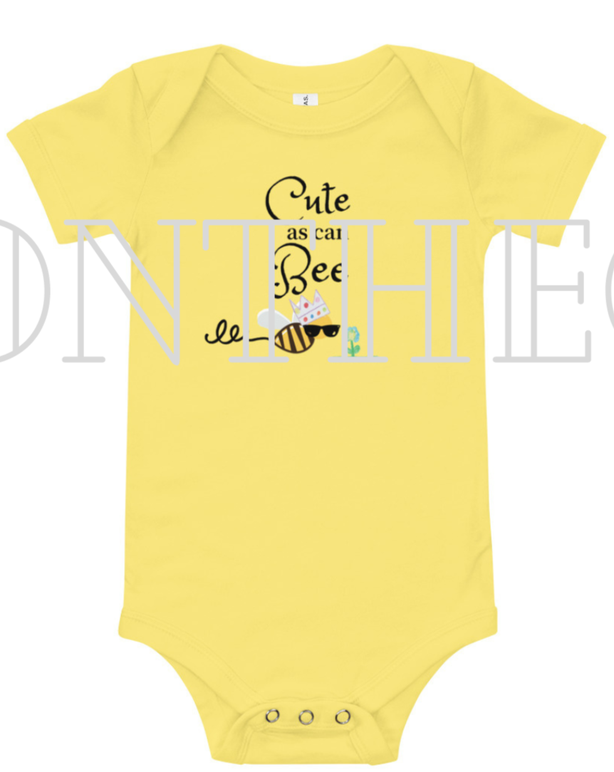 Cute as Can Bee Onesie - On the Go with Princess O