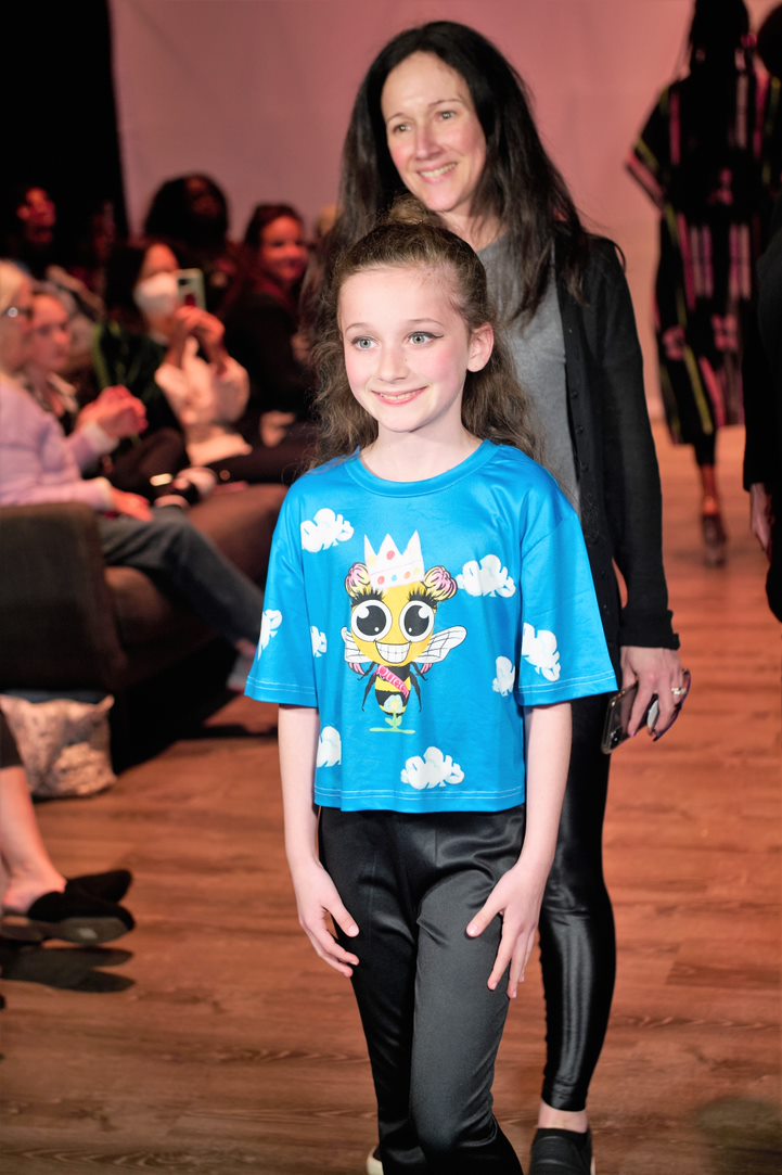 Queen Bee Head in the Clouds Crop Top - On the Go with Princess O