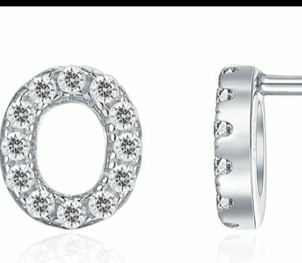 925 Sterling Silver Simulated Diamond Earrings - On the Go with Princess O
