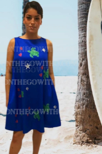Save the Turtles Big Pockets Dress - On the Go with Princess O