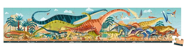 On-the-Go Dinosaur Travel Puzzle Janod