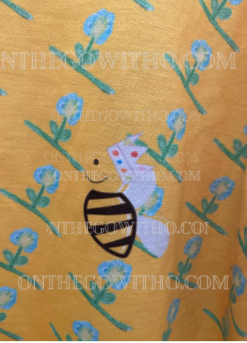 Queen Bees Yellow Pajamas On the Go with Princess O