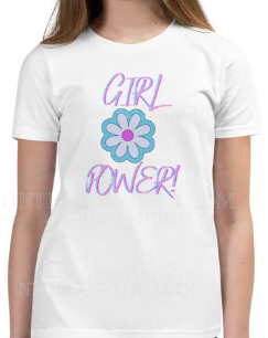 Girl Power Organic Tee On the Go with Princess O