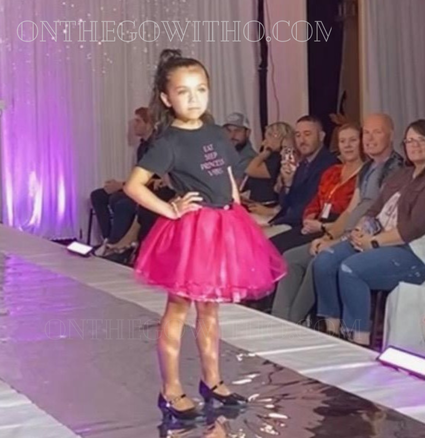 Eat Sleep Princess Vibes Tutu & Tee 5/6 - On the Go with Princess O