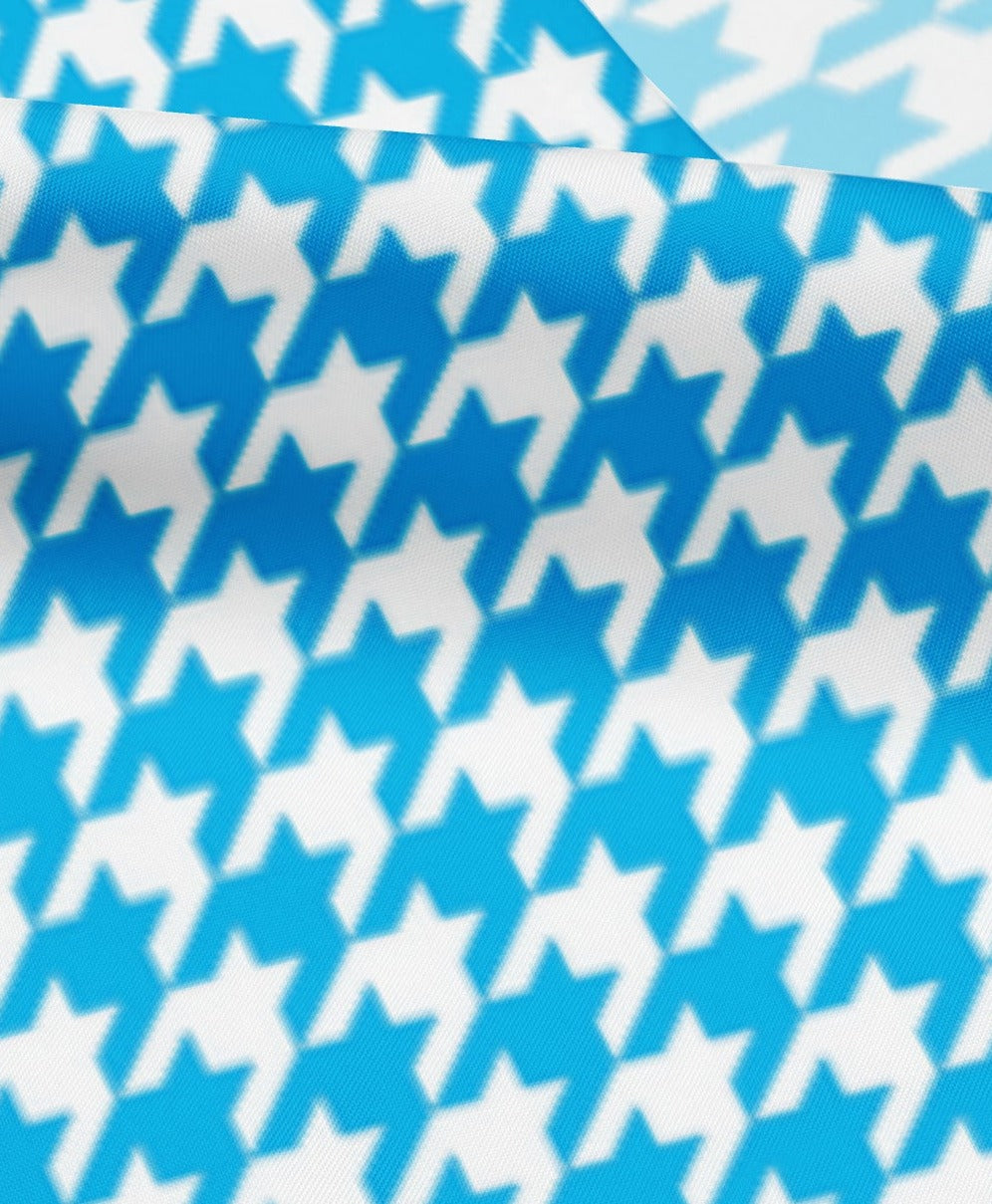 Butterfly Designer Houndstooth w Bandana Juniors Womens Skirt - On the Go with Princess O
