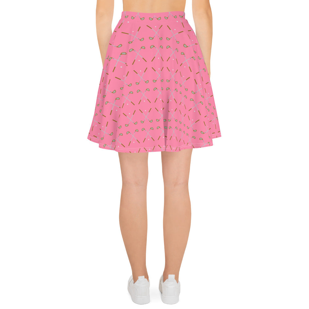 Pink Ladies Golf Skirt - On the Go with Princess O