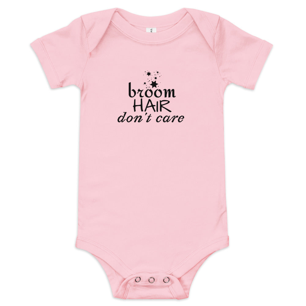 Broom Hair Baby Onesie - On the Go with Princess O