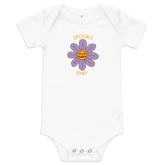 Spooky Baby Organic Onesie - On the Go with Princess O