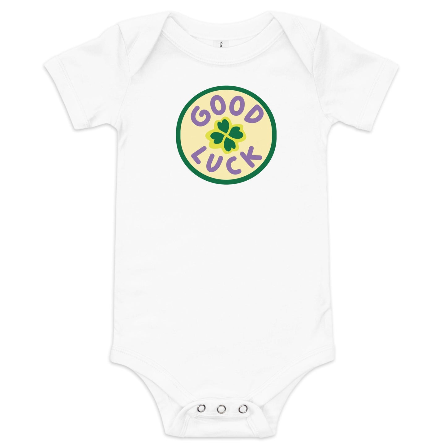 Good Luck Charm Baby Onesie On the Go with Princess O