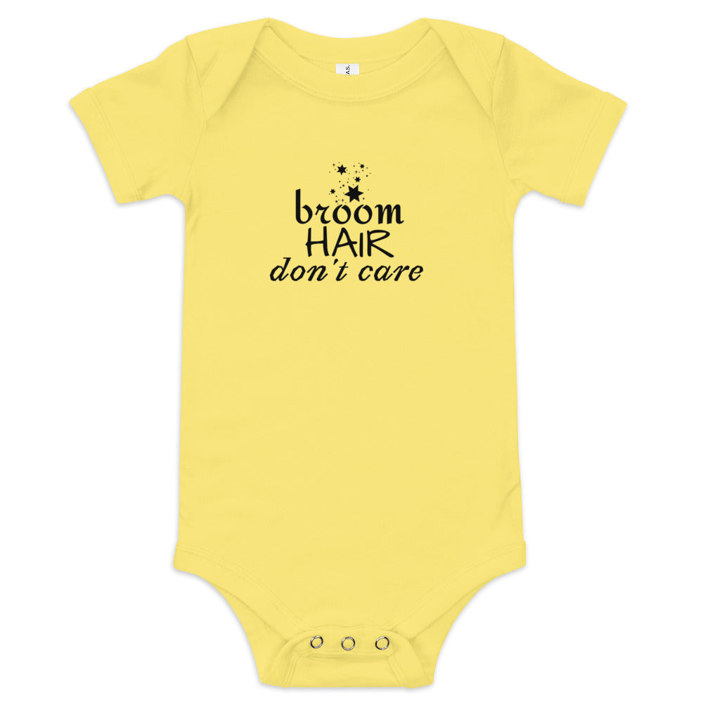 Broom Hair Baby Onesie - On the Go with Princess O