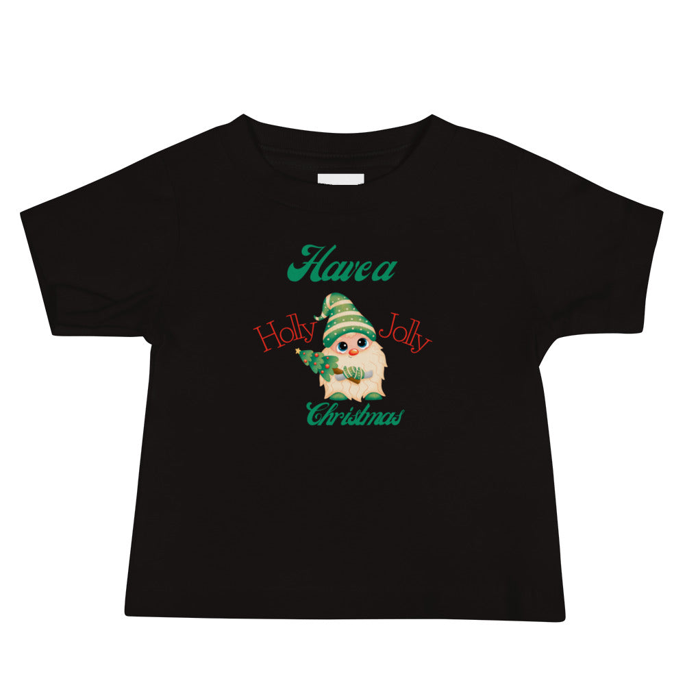 Holly Jolly Christmas Gnome Toddler Tee