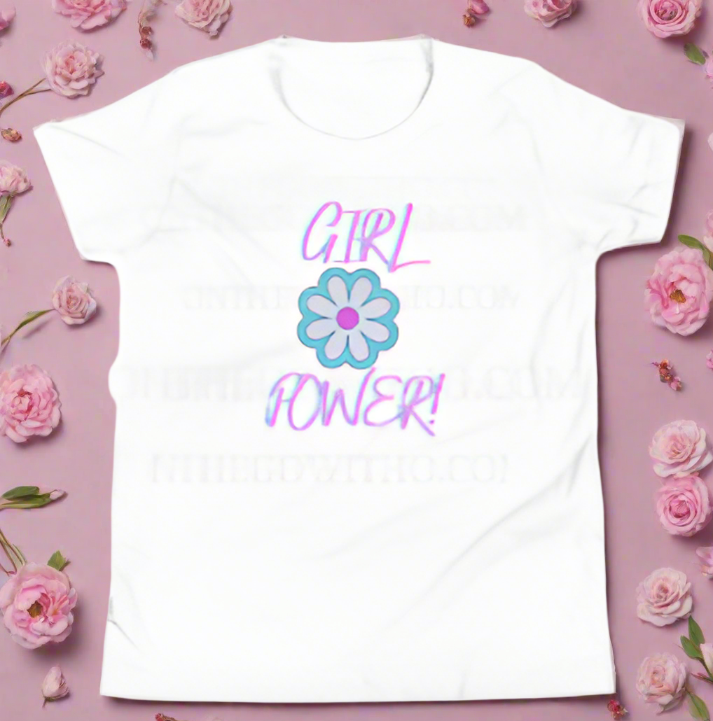 Girl Power Organic Tee - On the Go with Princess O