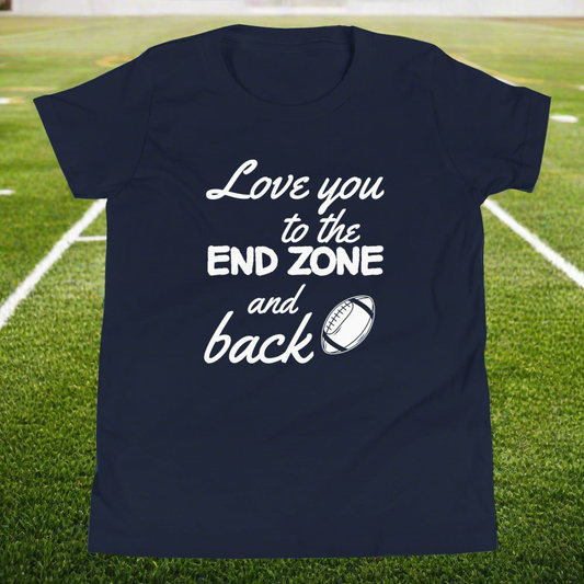 Love You to the End Zone Tee - On the Go with Princess O