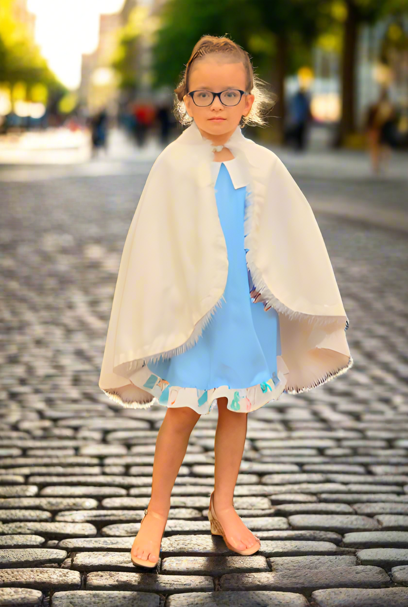 Sea Turtle Collared Girls Juniors Cover Up Dress On the Go with Princess O