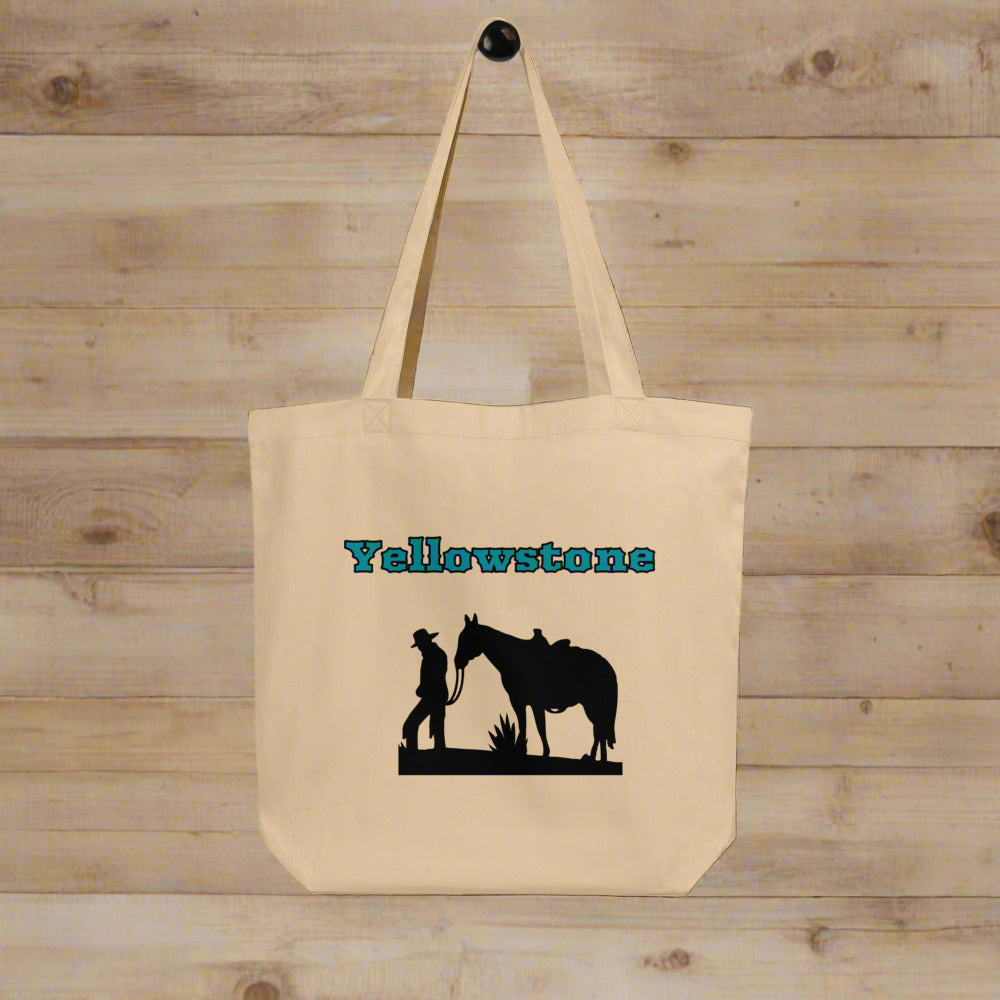 Yellowstone Ranch Cotton Tote - On the Go with Princess O
