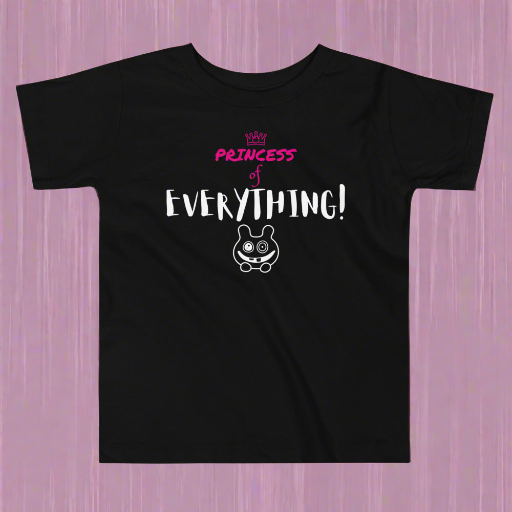 Princess of Everything Toddler Cotton Tee - On the Go with Princess O
