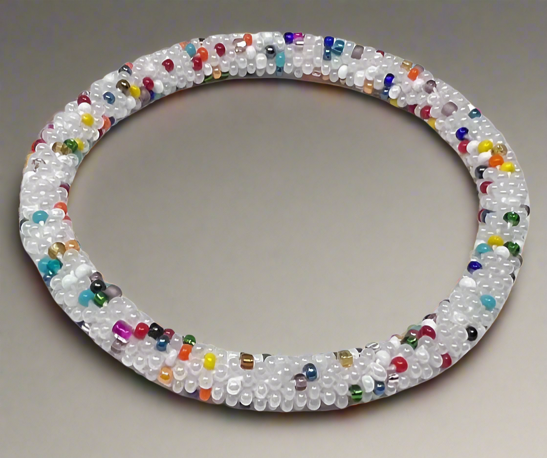 Be Kind Beaded Nepal Bracelet On the Go with Princess O