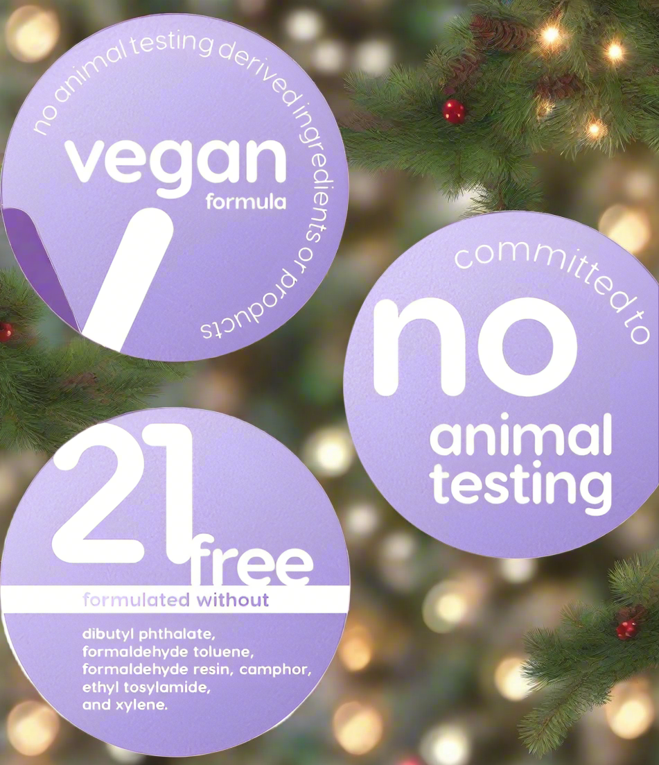 All Natural Nontoxic Vegan Nail Polish