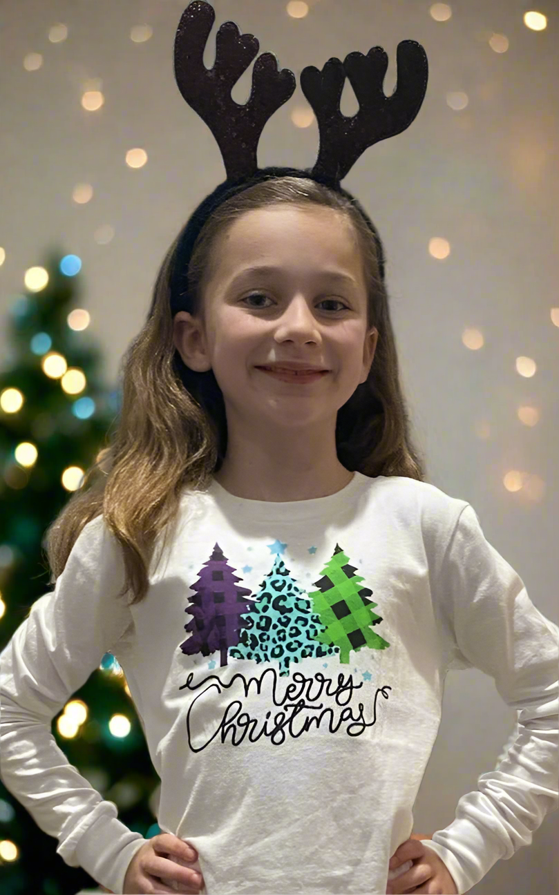 Merry Christmas Cotton Long Sleeve - On the Go with Princess O