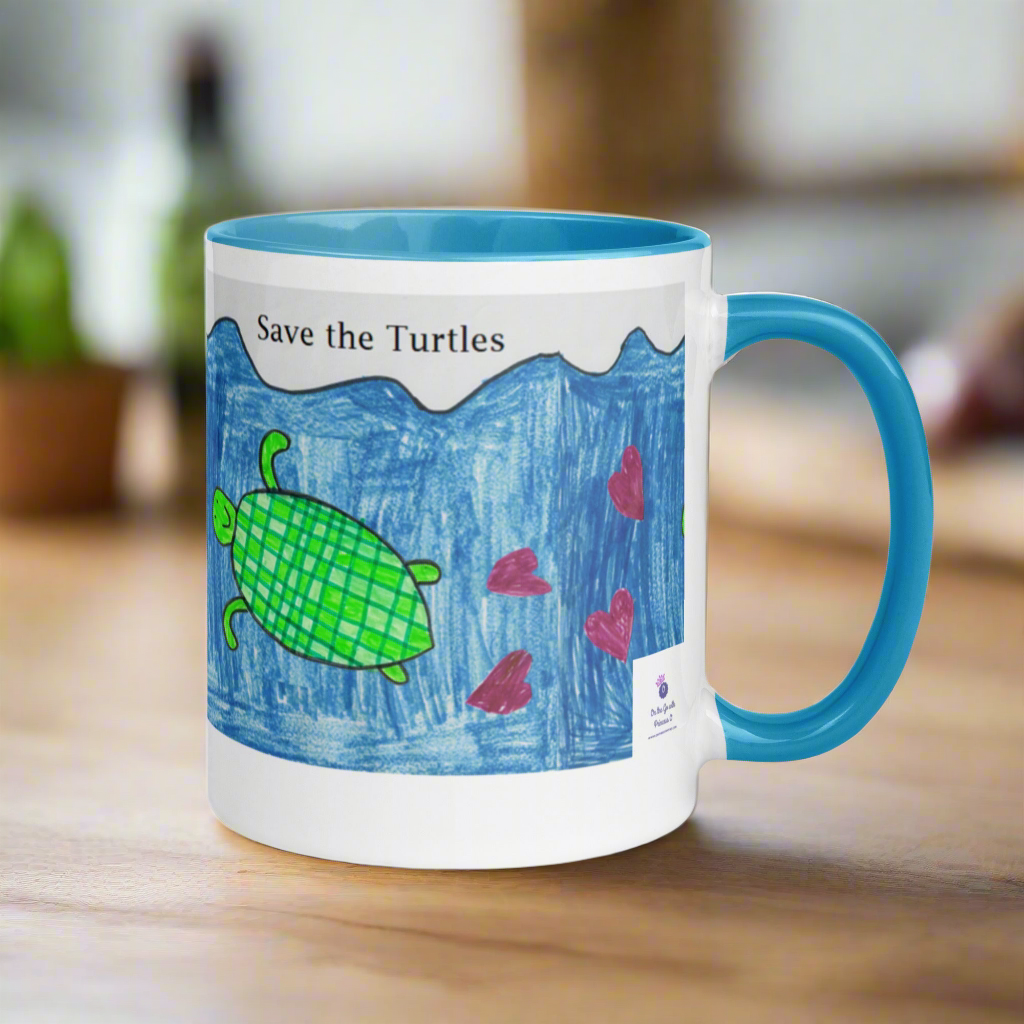 Save the Turtles Mug On the Go with Princess O