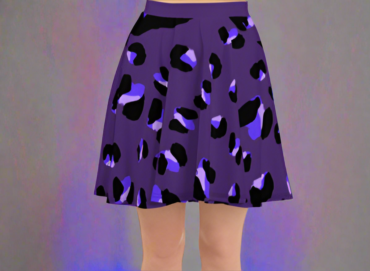Leopard Print Golf Skirt - On the Go with Princess O