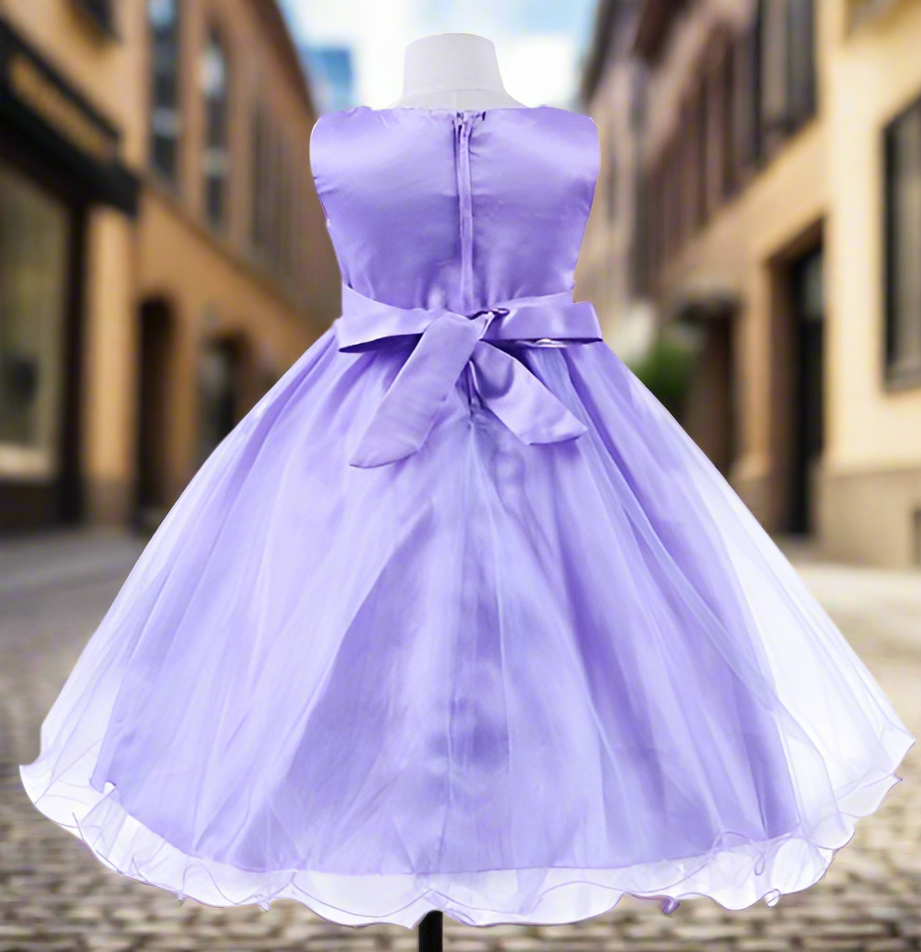 Fancy Sequin & Tulle Lavender Dress - On the Go with Princess O