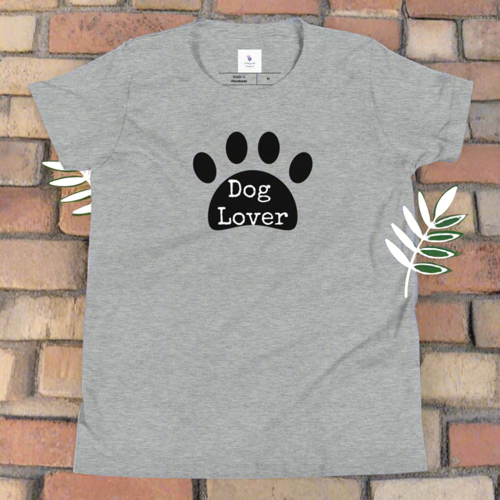 Dog Lover, Warning I Stop for All Dogs Kids Tee - On the Go with Princess O