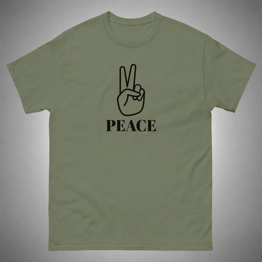 Classic Peace Sign Adult Tee
