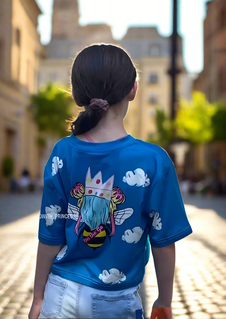 Queen Bee Crop Top - On the Go with Princess O