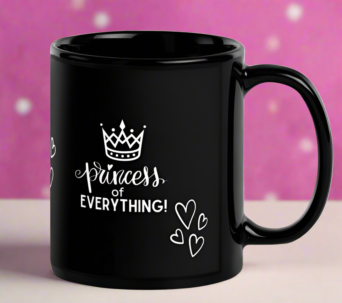 Princess of Everything Ceramic Mug - On the Go with Princess O