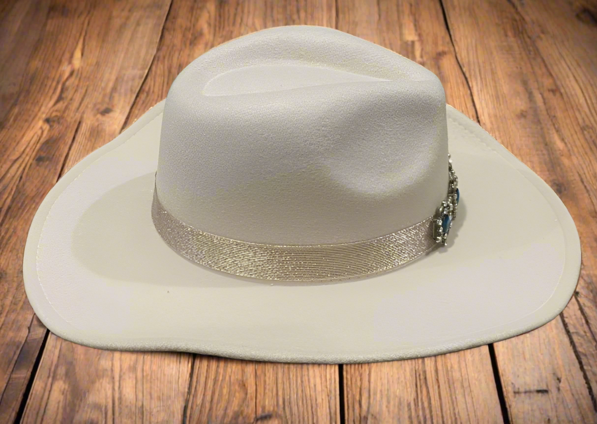 Yellowstone Sapphire & Rhinestone Cowgirl Hat - On the Go with Princess O