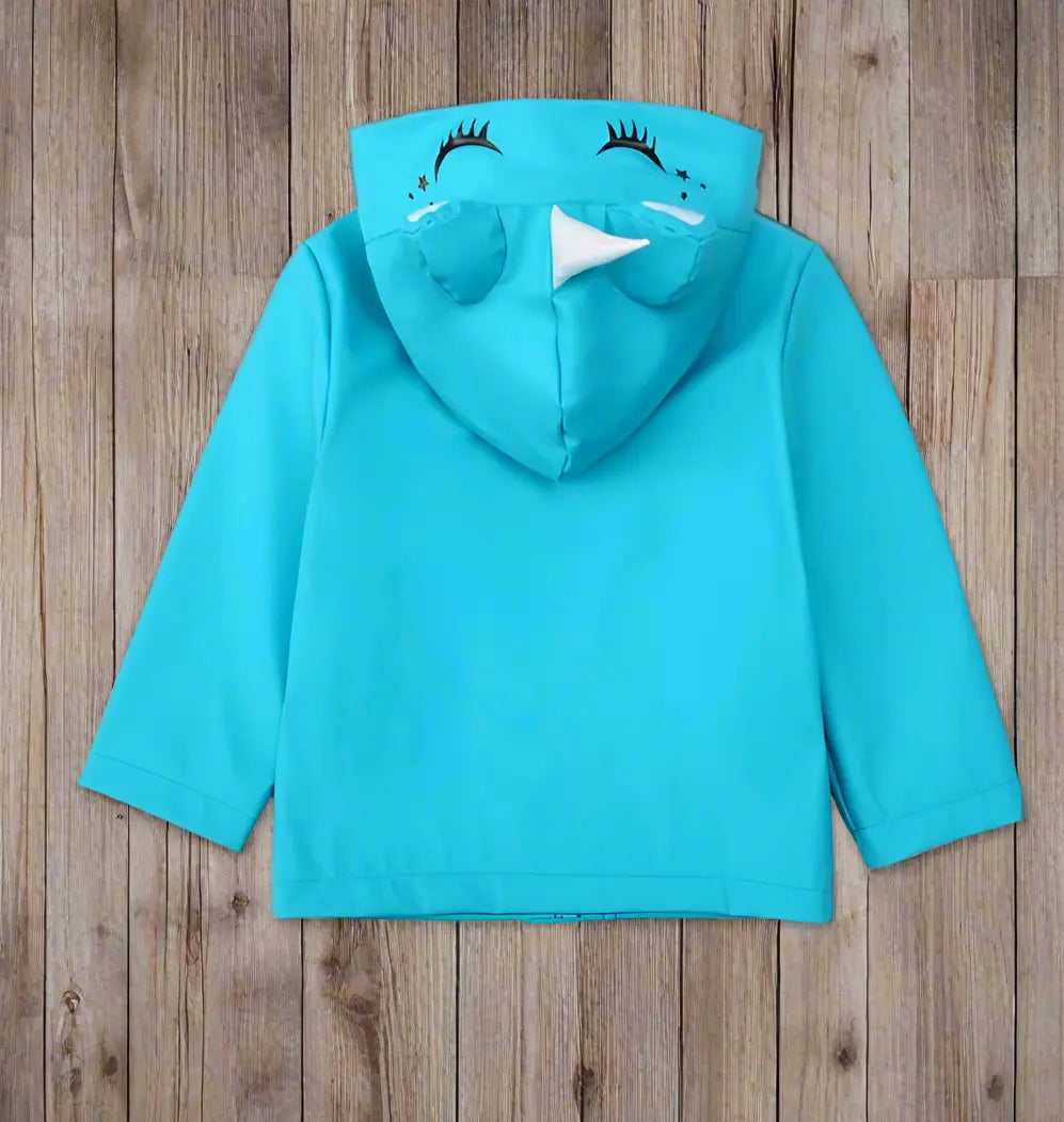 Toddler Unicorn Raincoat Waterproof Lining Rokka&Rolla