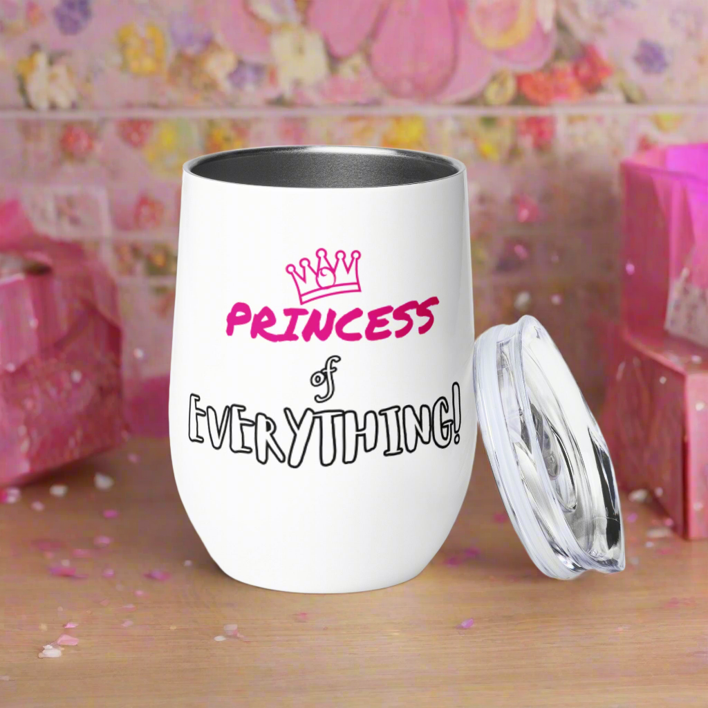 Princess of Everything Drink Tumbler - On the Go with Princess O