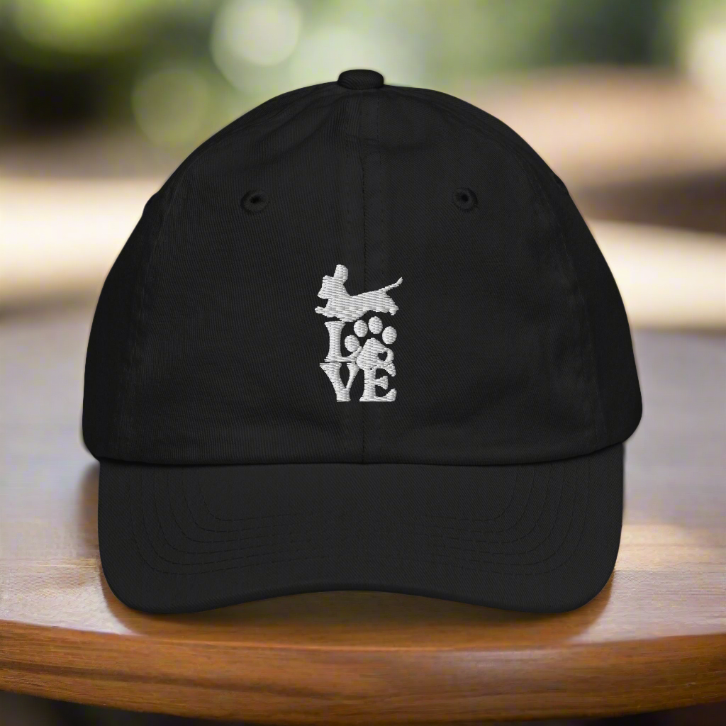 Youth Dachshund Lovers Embroidered Hat On the Go with Princess O