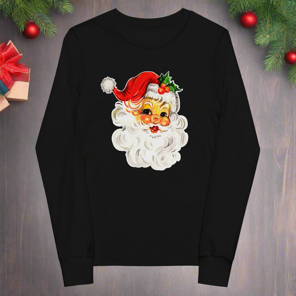 Santa Clause Youth Long Sleeve