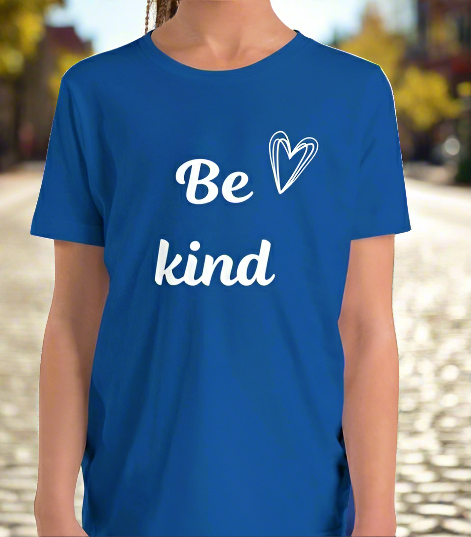 Be Kind Kids Cotton Tee On the Go with Princess O